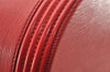 Authentic Louis Vuitton Epi Cannes Red Cosmetic Hand Bag Purse M48037 Junk 4810I