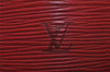 Authentic Louis Vuitton Epi Cannes Red Cosmetic Hand Bag Purse M48037 Junk 4810I