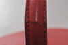 Authentic Louis Vuitton Epi Cannes Red Cosmetic Hand Bag Purse M48037 Junk 4810I