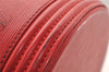 Authentic Louis Vuitton Epi Cannes Red Cosmetic Hand Bag Purse M48037 Junk 4810I