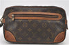 Auth LOUIS VUITTON Monogram Marly Dragonne GM Clutch Hand Bag M51825 LV 4812C