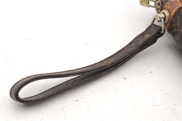 Auth LOUIS VUITTON Monogram Marly Dragonne GM Clutch Hand Bag M51825 LV 4812C