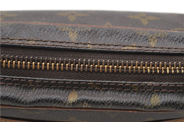 Auth LOUIS VUITTON Monogram Marly Dragonne GM Clutch Hand Bag M51825 LV 4812C