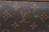 Auth LOUIS VUITTON Monogram Marly Dragonne GM Clutch Hand Bag M51825 LV 4812C