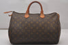 Authentic Louis Vuitton Monogram Speedy 35 Hand Boston Bag Old Model LV 4813I