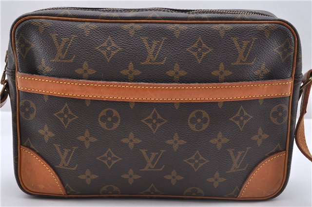 Auth Louis Vuitton Monogram Trocadero 27 Shoulder Cross Body Bag M51274 LV 4814D