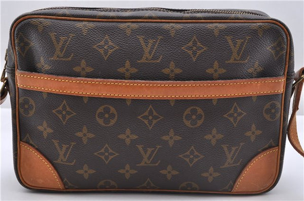 Auth Louis Vuitton Monogram Trocadero 27 Shoulder Cross Body Bag M51274 LV 4814D