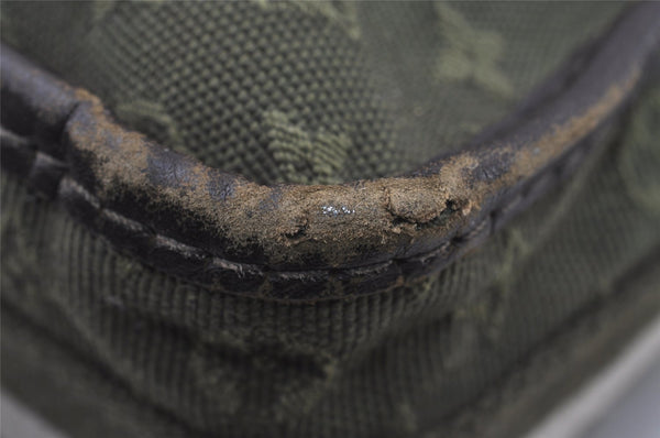 Authentic Louis Vuitton Monogram Mini Besace Mary Kate Shoulder Bag Green 4814I