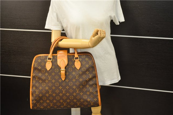 Authentic Louis Vuitton Monogram Rivoli Business bag Hand Bag M53380 LV 4815D