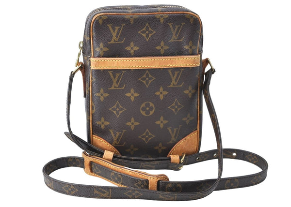 Authentic Louis Vuitton Monogram Danube Shoulder Cross Body Bag M45266 LV 4816B