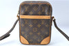 Authentic Louis Vuitton Monogram Danube Shoulder Cross Body Bag M45266 LV 4816B