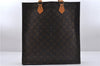 Authentic Louis Vuitton Monogram Sac Plat Hand Bag M51140 LV 4816D