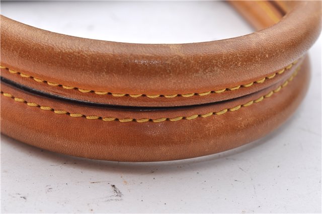 Authentic Louis Vuitton Monogram Sac Plat Hand Bag M51140 LV 4816D