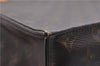 Authentic Louis Vuitton Monogram Sac Plat Hand Bag M51140 LV 4816D