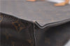 Authentic Louis Vuitton Monogram Sac Plat Hand Bag M51140 LV 4816D