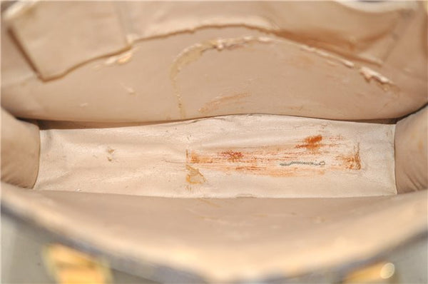 Authentic Louis Vuitton Monogram Sac Plat Hand Bag M51140 LV 4816D