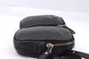 Authentic GUCCI Guccissima Leather Waist Bum Bag Purse 246417 Black 4816E