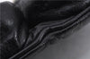 Authentic GUCCI Guccissima Leather Waist Bum Bag Purse 246417 Black 4816E