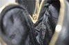 Authentic GUCCI Guccissima Leather Waist Bum Bag Purse 246417 Black 4816E