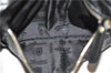 Authentic GUCCI Guccissima Leather Waist Bum Bag Purse 246417 Black 4816E