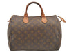 Authentic Louis Vuitton Monogram Speedy 30 Hand Boston Bag Old Model LV 4816I