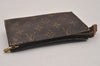 Authentic Louis Vuitton Monogram Pouch For Bucket PM LV Junk 4817I