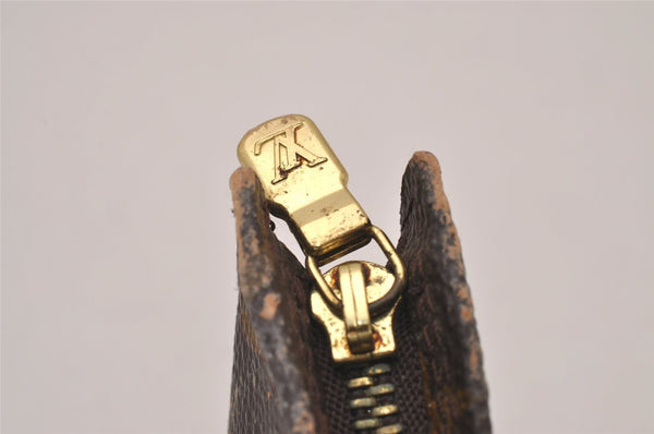 Authentic Louis Vuitton Monogram Pouch For Bucket PM LV Junk 4817I