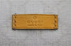 Authentic GUCCI Vintage Hand Boston Bag GG PVC Leather 193603 White 4818E