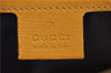 Authentic GUCCI Vintage Hand Boston Bag GG PVC Leather 193603 White 4818E