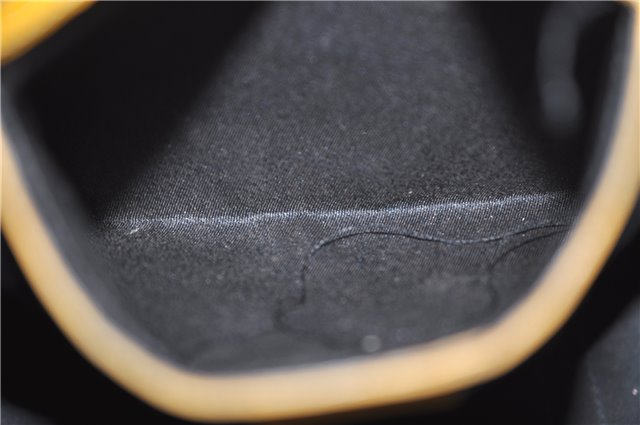 Authentic GUCCI Vintage Hand Boston Bag GG PVC Leather 193603 White 4818E