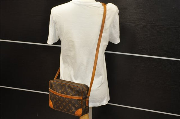 Auth Louis Vuitton Monogram Trocadero 27 Shoulder Cross Body Bag M51274 LV 4819D
