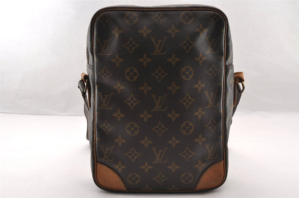 Authentic Louis Vuitton Monogram Danube MM Shoulder Cross Bag M45264 Junk 4819I