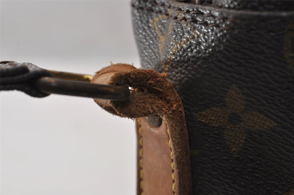 Authentic Louis Vuitton Monogram Danube MM Shoulder Cross Bag M45264 Junk 4819I