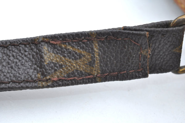 Authentic Louis Vuitton Monogram Danube MM Shoulder Cross Bag M45264 Junk 4819I