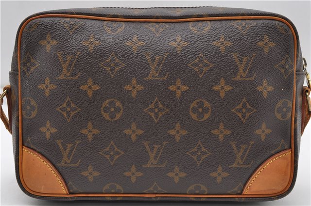 Auth Louis Vuitton Monogram Trocadero 27 Shoulder Cross Body Bag M51274 LV 4820D