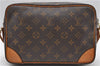 Auth Louis Vuitton Monogram Trocadero 27 Shoulder Cross Body Bag M51274 LV 4820D