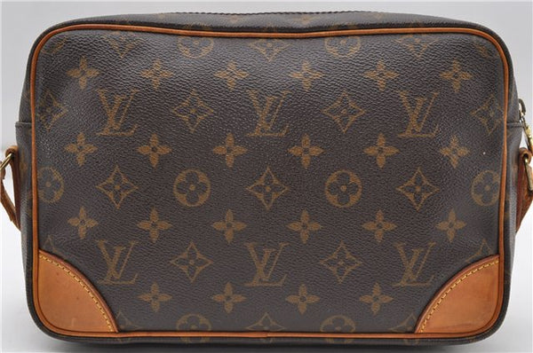 Auth Louis Vuitton Monogram Trocadero 27 Shoulder Cross Body Bag M51274 LV 4820D