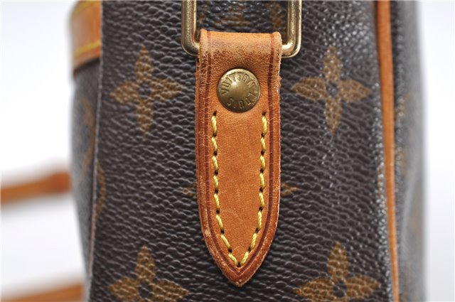 Auth Louis Vuitton Monogram Trocadero 27 Shoulder Cross Body Bag M51274 LV 4820D