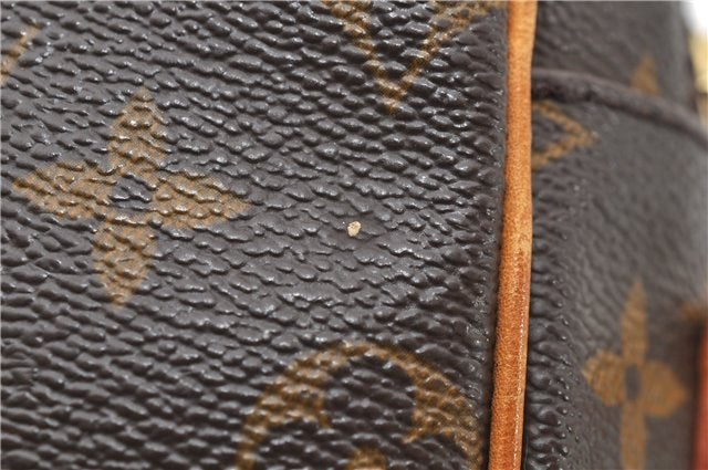 Auth Louis Vuitton Monogram Trocadero 27 Shoulder Cross Body Bag M51274 LV 4820D