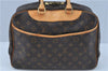 Authentic Louis Vuitton Monogram Deauville Hand Bag M47270 LV 4821D