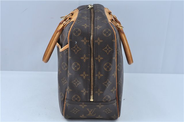 Authentic Louis Vuitton Monogram Deauville Hand Bag M47270 LV 4821D