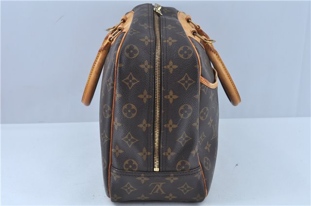 Authentic Louis Vuitton Monogram Deauville Hand Bag M47270 LV 4821D