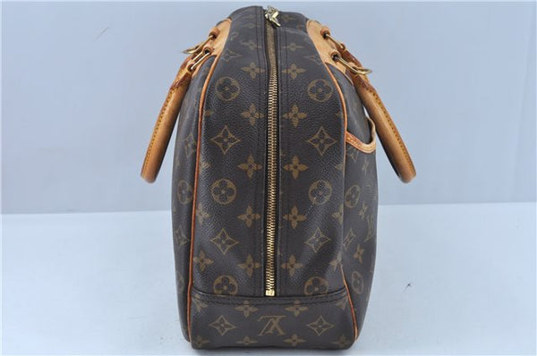 Authentic Louis Vuitton Monogram Deauville Hand Bag M47270 LV 4821D