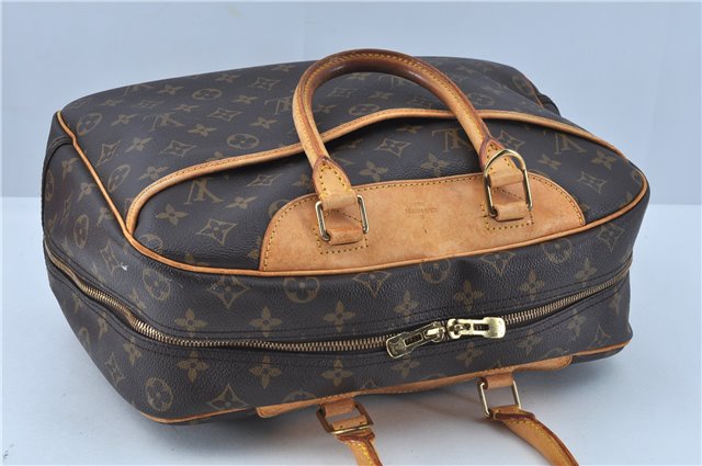 Authentic Louis Vuitton Monogram Deauville Hand Bag M47270 LV 4821D