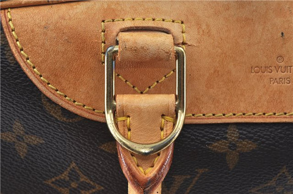 Authentic Louis Vuitton Monogram Deauville Hand Bag M47270 LV 4821D