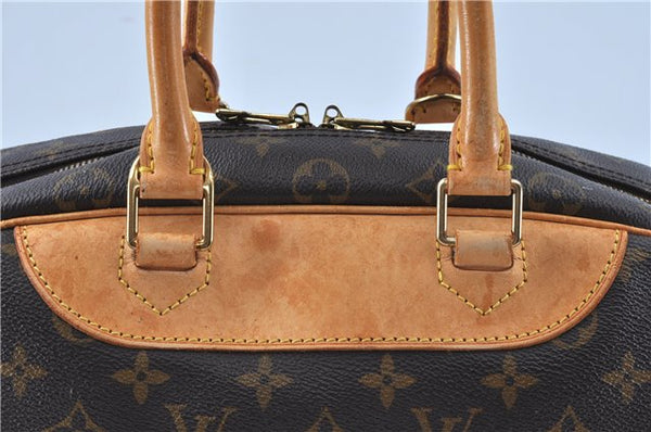 Authentic Louis Vuitton Monogram Deauville Hand Bag M47270 LV 4821D