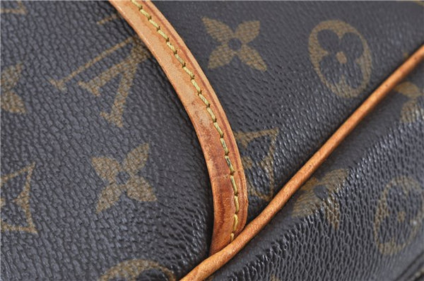 Authentic Louis Vuitton Monogram Deauville Hand Bag M47270 LV 4821D