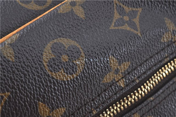 Authentic Louis Vuitton Monogram Deauville Hand Bag M47270 LV 4821D