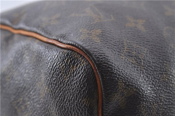 Authentic Louis Vuitton Monogram Speedy 30 Hand Boston Bag M41526 LV 4822D