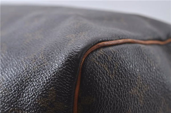 Authentic Louis Vuitton Monogram Speedy 30 Hand Boston Bag M41526 LV 4822D